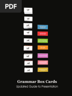 Grammar Box Cards