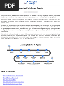 How to Become an Agentic AI Expert in 2025