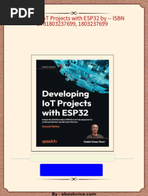 Download (Ebook) IoT Projects with ESP32 by -- ISBN 9781803237699, 1803237699 ebook All Chapters PDF