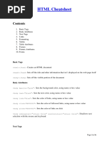 HTML Cheat Sheat-1