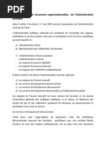 Cours Drt Adm, Structure Adm.
