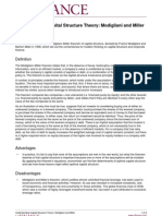 Understanding Capital Structure Theory Modigliani and Miller