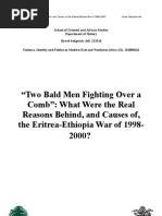 Eritrea-Ethiopia War (1998-2000)