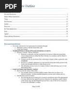 Civil Procedure Outline