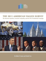 The 2011 American Values Survey: The Mormon Question, Economic Inequality, and the 2012 Presidential Campaign