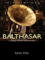 Balthasar: A (Very) Critical Introduction