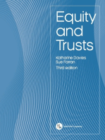 Equity and Trusts