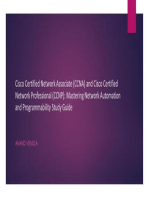 Cisco Certified Network Associate (CCNA) and Cisco Certified Network Professional (CCNP): Mastering Network Automation and Programmability Study Guide