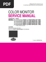 Color Monitor: Service Manual