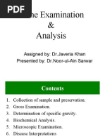 Urine Analysis Presentation