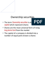 Ownership Securities Capital Long Terms Fund