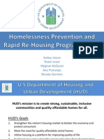 Homelessness Prevention & Rapid Rehousing Program