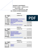 M.E. (Power System Engineering)