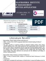 Financial Analysis of The Surat Mercantile Co-Op. Bank LTD."