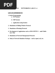 Networking Lab