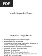 Vehicle Suspension Design