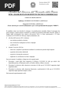 Esame Di Stato Di Istituto Tecnico Commerciale