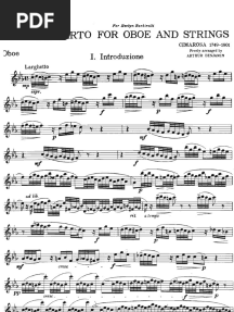 Cimarosa Oboe Concerto Do Minor OBOE SOLO