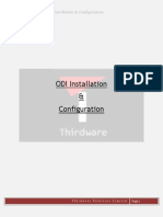 0 - ODI Installation & Configuration