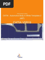 Catia V5R19: CATIA - Automotive Body in White Templates 2 (ABT)