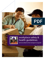 Workplace Safety & Health Guidelines: Service Allied To The Transport of Goods