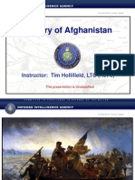 US Defense Intelligence Agency History of Afghanistan (Presentation)