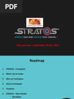 IIML Stratos Competition Guidelines