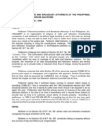 Telecommunications and Broadcast Attorneys of The Philippines, Inc. vs. Commission On Elections, 289 SCRA 337, April 21, 1998