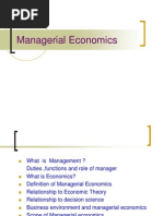 Intro To Managerial Eco