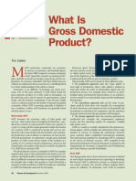 What Is Gross Domestic Product?: Tim Callen