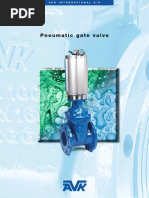 AVK Pneumatic Gate Valves Brochure