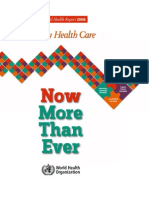 World Health Report 2008