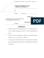 Martineau V Credit Bureau of Napa County Chase Receivables FDCPA Complaint PDF