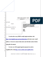 Sample Opposition To Rule 60 (B) (3) Motion To Vacate Judgment