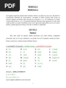 Carte Italiana PDF
