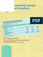 Accounting Concepts and Principles