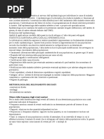 Appunti Di Igiene Per Le Professioni Sanitarie