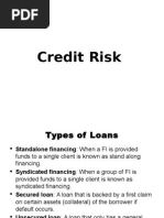 Credit Risk