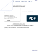 Amgen Inc. v. F. Hoffmann-LaRoche LTD Et Al - Document No. 807