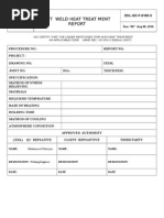 EKL-QC-F-0106-C Post Weld Heat Treatment Report