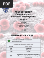 N. Meningitidis Case Study