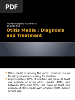 Otitis Media Diagnosis and Treatment