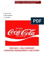 Coca Cola 2009 Case Study