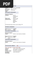 student transcripts