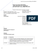 MINNS v. INDEMNITY INSURANCE COMPANY OF NORTH AMERICA Et Al Docket