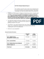 ACCT201 Review Sheet - Exam 2