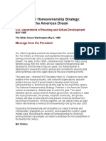 1995-05-02 President Clinton 1995 - The National Homeownership Strategy