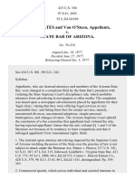 Bates v. State Bar of Ariz., 433 U.S. 350 (1977)