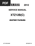 Yamaha Xt1200z SuperTenere 2012 Service Manual