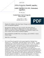 United States v. Daylight Dairy Products, Inc., 822 F.2d 1, 1st Cir. (1987)